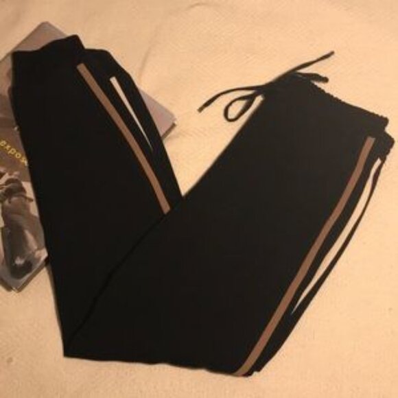 VINCE • Black Double Stripe Jogger Size XS NEW! - Picture 6 of 8